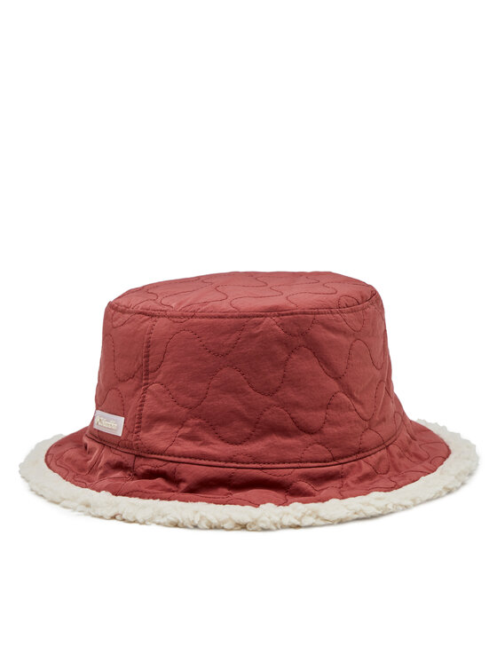 Columbia Klobúk Winter Pass Reversible Bucket Hat Červená Regular Fit
