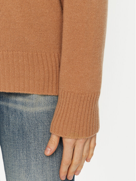 ViCOLO ViCOLO Džemper 77011S Smeđa Regular Fit