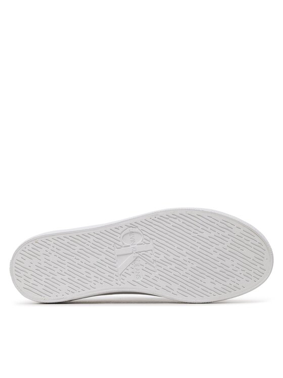 Calvin Klein Jeans Calvin Klein Jeans Tenisice Vulc Flatform Essential Mono YW0YW01030 Bijela