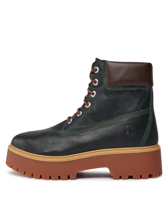 Timberland Timberland Trapper stila apavi Stone Street 6In Wp TB0A5RK1EA11 Zaļš