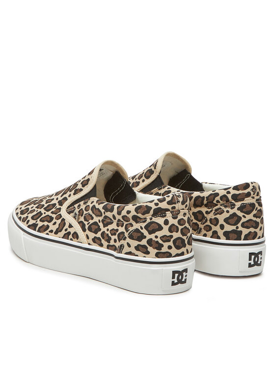 DC DC Sneakers aus Stoff WFA3015-1B Braun