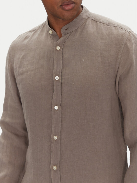 BOSS BOSS Hemd 50537369 Beige Regular Fit