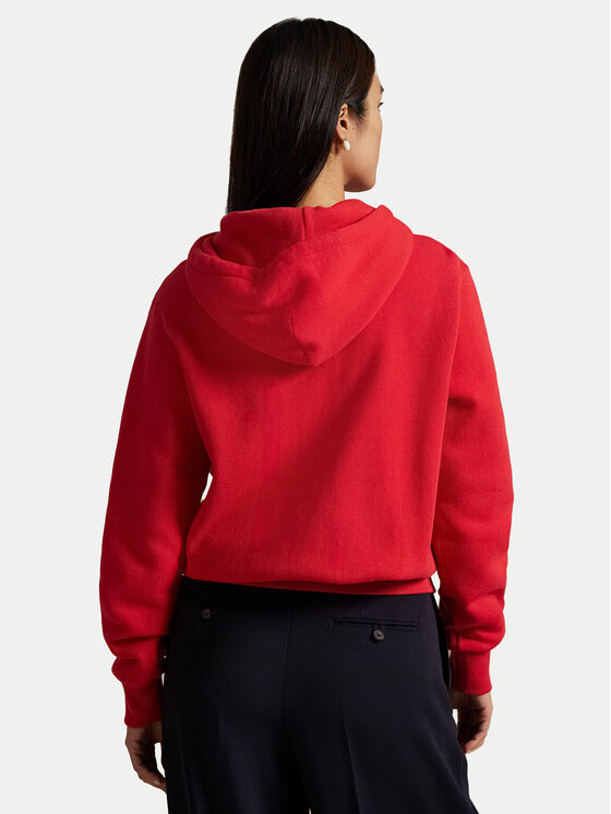 Polo Ralph Lauren Polo Ralph Lauren Mikina 211971699005 Červená Relaxed Fit