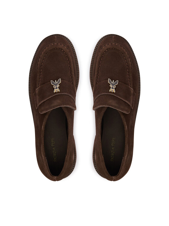 Patrizia Pepe Patrizia Pepe Loafers PJ445.24 Σκούρο καφέ