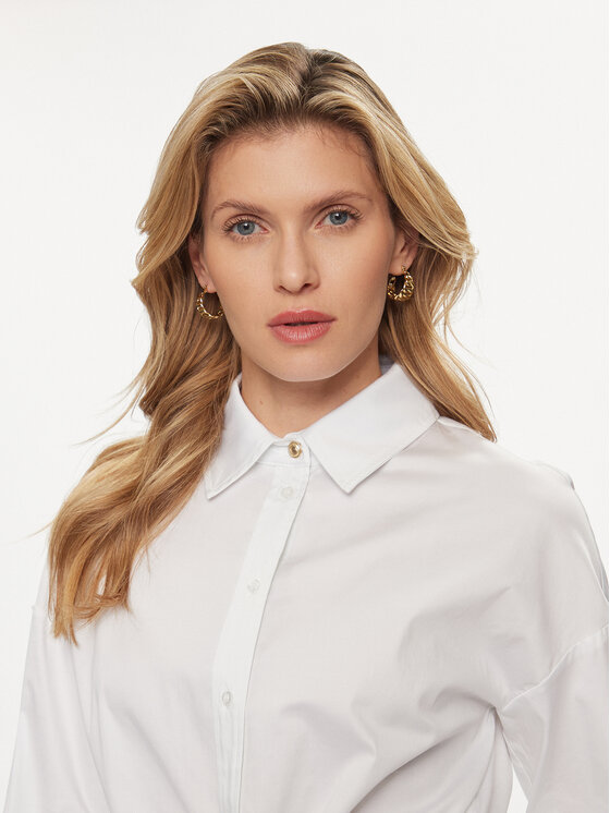 Guess Guess Košulja W4RH59 WE2Q0 Bijela Slim Fit
