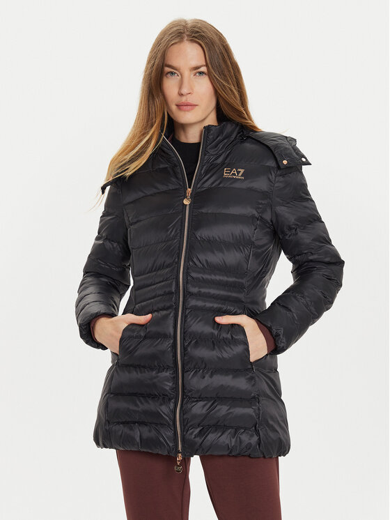 EA7 Emporio Armani EA7 Emporio Armani Žieminė striukė 6DTK01 TN88Z 0210 Juoda Regular Fit