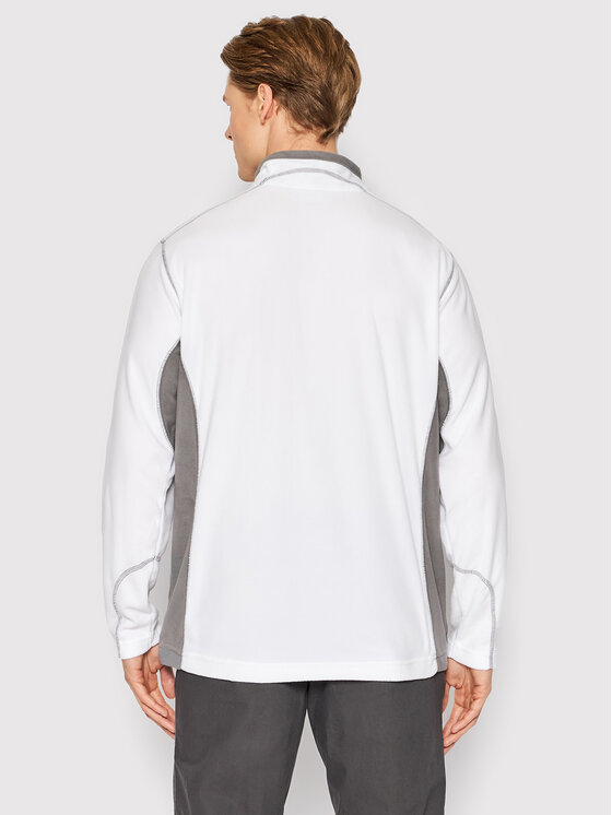 Columbia Columbia Fleecová mikina Klamath Range 1352472 Bílá Regular Fit