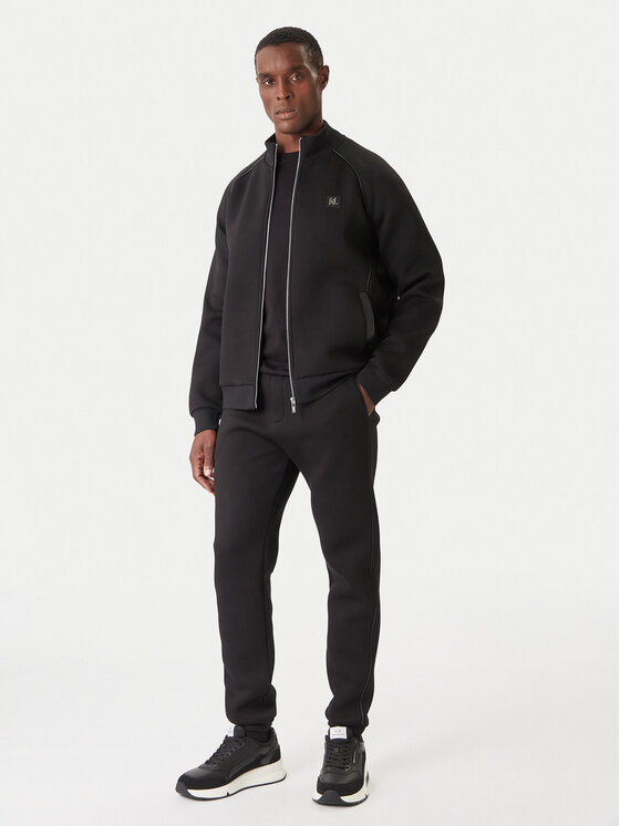 KARL LAGERFELD KARL LAGERFELD Teplákové kalhoty 705040 554907 Černá Regular Fit