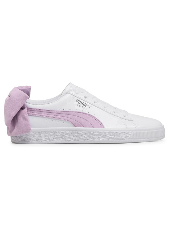 Puma basket outlet bow pearl