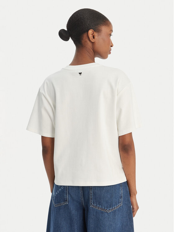 Weekend Max Mara Weekend Max Mara T-krekls Sabato 2615941112 Balts Regular Fit