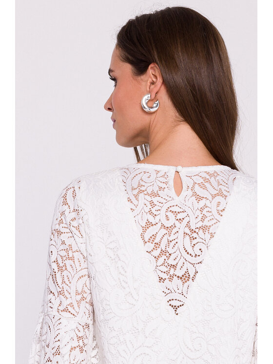 Stylove Stylove Večerné šaty s380 Écru Ladies Fit