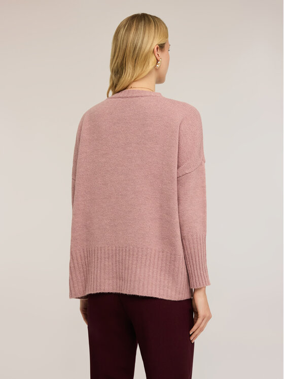 Motivi Motivi Cardigan M293E002265N006 Rosa Over Fit