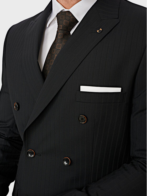 Evenemen Evenemen Garnitur Senator Czarny Slim Fit