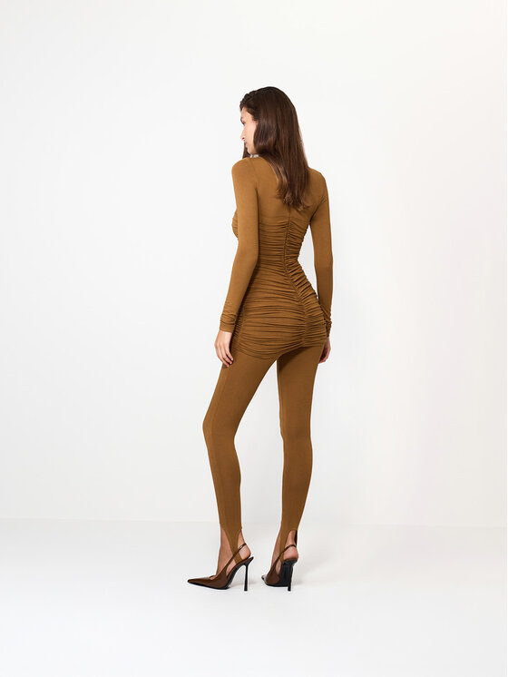 La Mania La Mania Jumpsuit LENEE Marrone Basic Fit