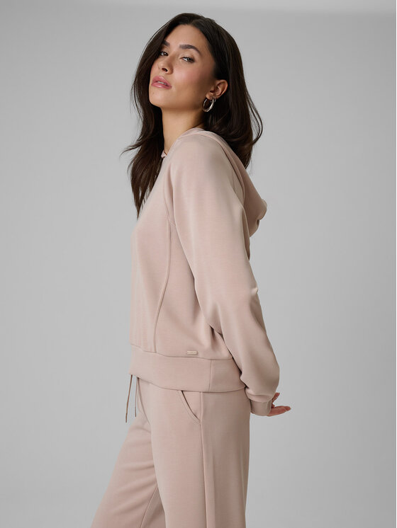 4F 4F Bluza COZY Beżowy Regular Fit