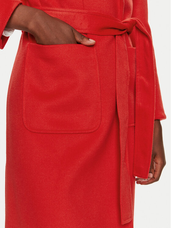 MAX&Co. MAX&Co. Vuneni kaput Runaway 2428016024200 Crvena Regular Fit