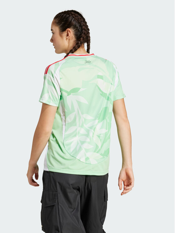 adidas adidas Koszulka techniczna Italy 25 (Women's Team) Away Jersey Zielony Regular Fit