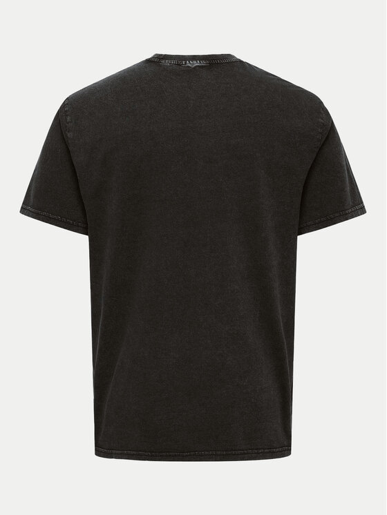 Only & Sons Only & Sons T-Shirt 22030844 Černá Regular Fit