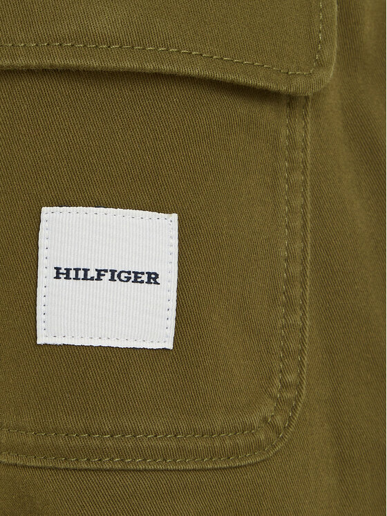 Tommy Hilfiger Tommy Hilfiger Stoffhose KB0KB08469 Grün Regular Fit