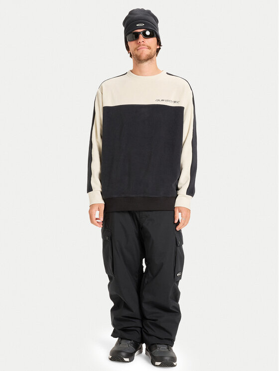 Quiksilver Quiksilver Flis High Altitude EQYPF03069 Crna Regular Fit