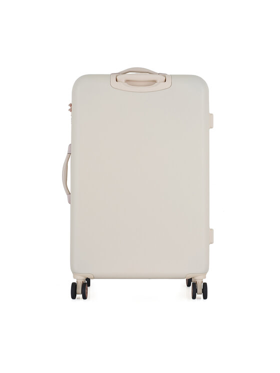 Semi Line Semi Line Голям куфар T5791-3 Екрю