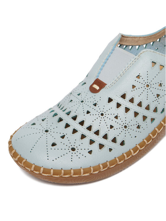 Rieker Rieker Halbschuhe CEO-N2452-10 Hellblau