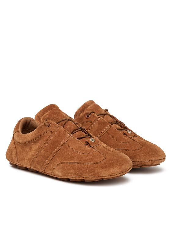 BOSS BOSS Sneakersy Roxanne 50547962 Hnedá