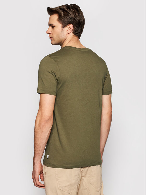 Jack&Jones Jack&Jones T-krekls Orrganic Basic 12156101 Zaļš Slim Fit