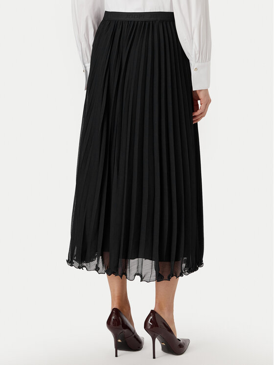 JOOP! JOOP! Πλισέ φούστα 263S32Sabia 30103353 Σκούρο μπλε Regular Fit