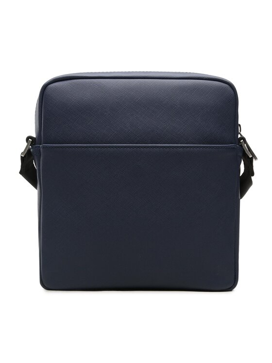 Guess Guess Ľadvinka Certosa Saffiano Smart HMECSA P3158 Tmavomodrá