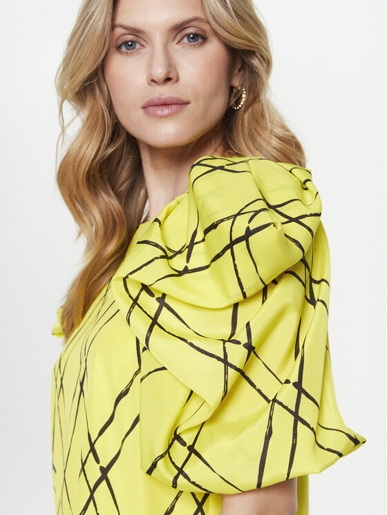 Silvian Heach Silvian Heach Igapäevane kleit GPP23375VE Kollane Regular Fit