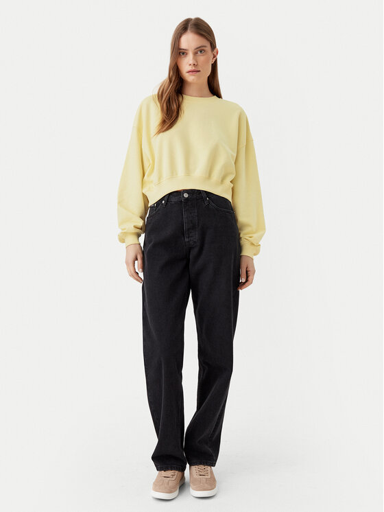 ONLY ONLY Світшот Bella 15341904 Жовтий Regular Fit