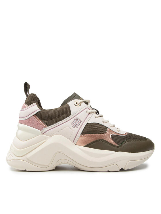 Tommy hilfiger hotsell wedge sneakers