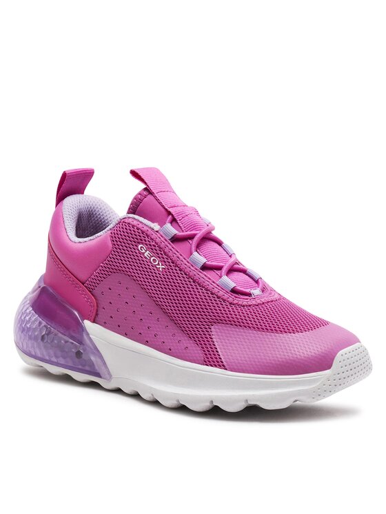 Geox Geox Sneakersy J Activart Illuminus J45LZA 0149J C8257 S Różowy