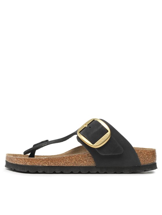 Birkenstock Birkenstock Zehentrenner Gizeh Big Buckle 1024107 Schwarz