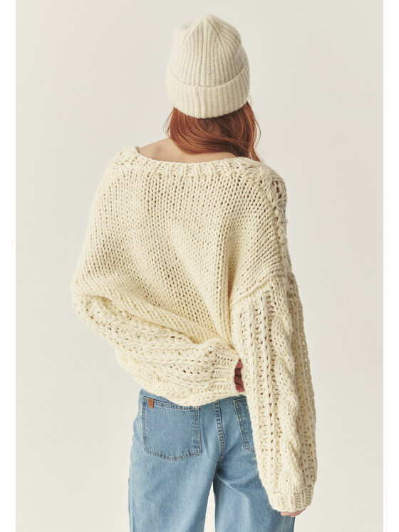 TATUUM TATUUM Sweter UNA Kremowy