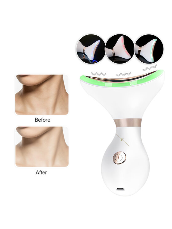 Erthskin London Erthskin London System przeciwstarzeniowy LED Neck & Jawline Definer (biały) Urządzenie do pielęgnacji