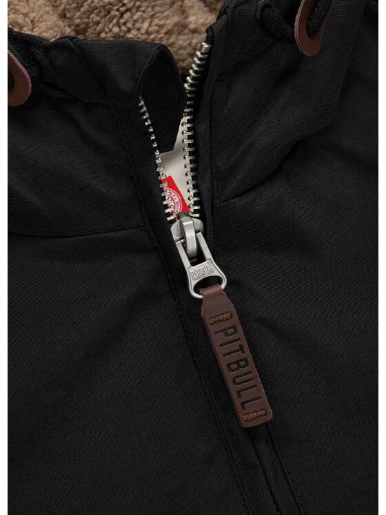 PITBULL PITBULL Kurtka zimowa ELKWOOD III Czarny Regular Fit