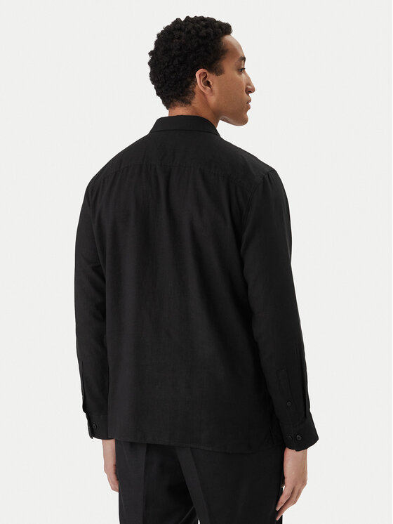 Calvin Klein Calvin Klein Koszula LV04LE125G Czarny Regular Fit