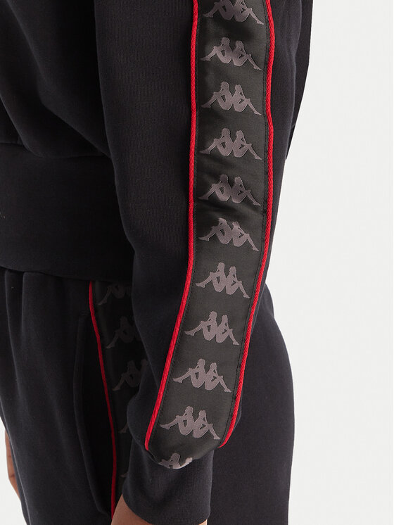 Kappa Kappa Світшот Banda Clarise 32261BW Чорний Regular Fit