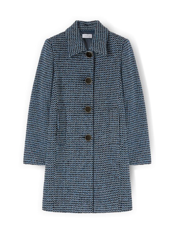 Motivi Motivi Cappotto 0009Q000633N0R4 Turchese Regular Fit