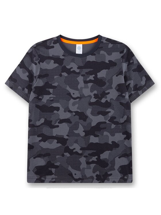 Sanetta Sanetta Piżama 27974 Czarny Comfort Fit