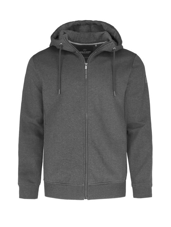 Volcano Volcano Bluza B-FOG Szary Regular Fit