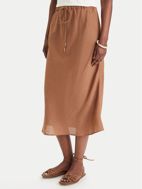 Marella Fustă maxi Gamba 2613101094 Maro Regular Fit