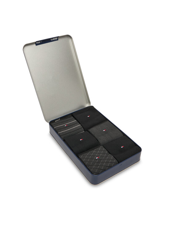 Tommy Hilfiger Tommy Hilfiger Дълги чорапи 701235373 Черен