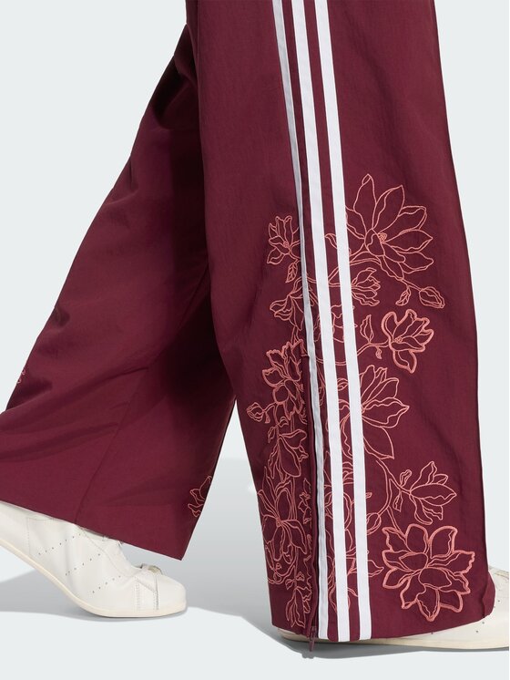 adidas adidas Spodnie dresowe 168118 Bordowy Loose Fit