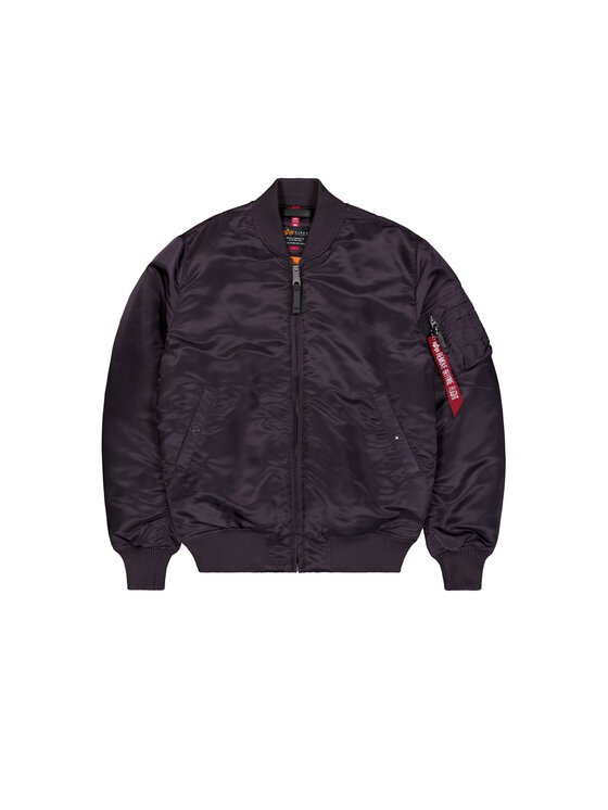 Alpha Industries Alpha Industries Kurtka bomber MA-1 VF 59 Long Vintage Fit Fioletowy Slim Fit