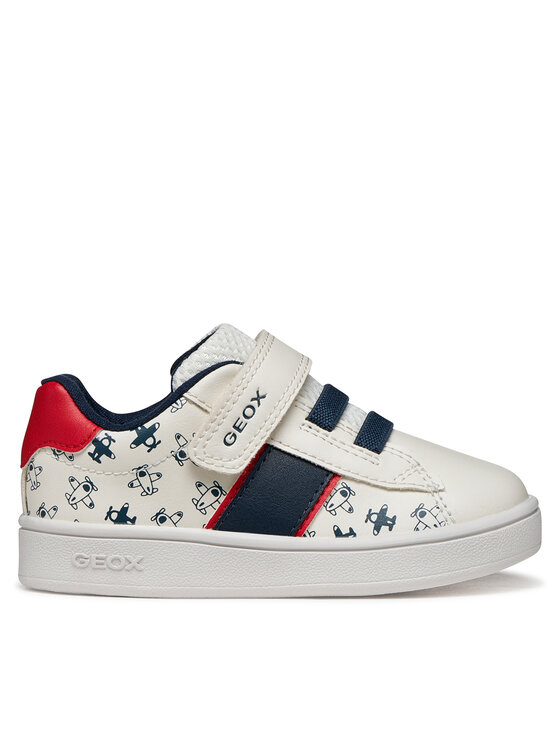 Geox Geox Sneakersy B Eclyper Boy B455LA 000BC C0085 Biela