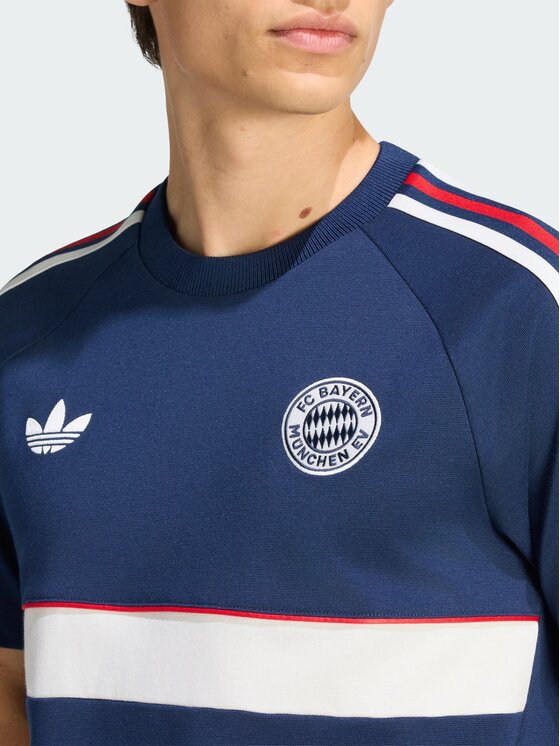 adidas adidas Koszulka techniczna 169256 Niebieski jasny Slim Fit