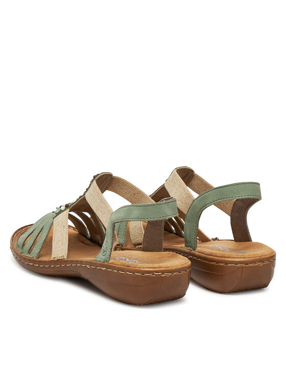 Rieker Rieker Sandali 60851-52 Zelena